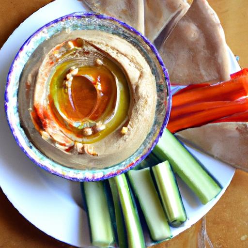 Creamy Vegan‍ Hummus ‍and Pita: A Flavorful Plant-Powered Duo