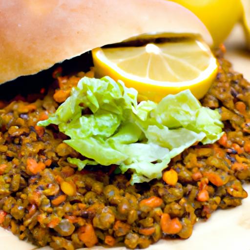 Hearty Healthy Sloppy Joes: Lentils Make the Difference