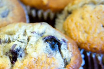 Delightful Gluten-Free Blueberry Muffins: A Tasty Treat