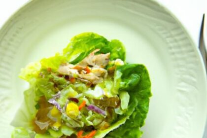 Crisp & Fresh: Discover the Delight of Chicken Salad Lettuce Wraps