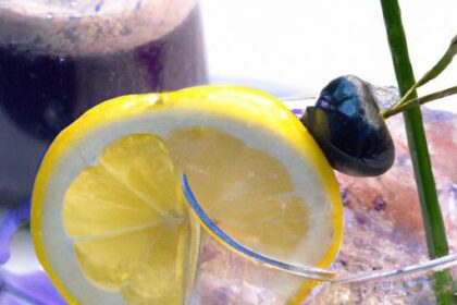 Sip Serenity: Crafting Refreshing Blueberry Lavender Lemonade