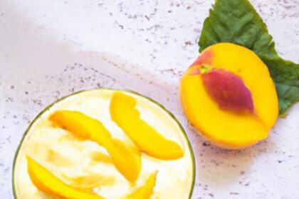 Peach & Yogurt Smoothies: Creamy, Fresh, and Nutritious Bliss