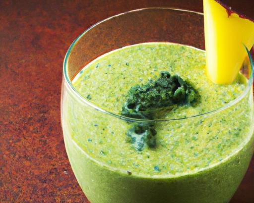 Tropical Boost: The Power-Packed Pineapple Kale Smoothie