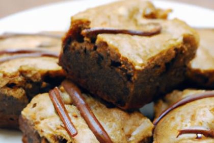 Decadent Blonde Brownies: Gluten-Free & Eggless Delight