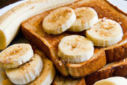 Golden Duo Delight: The Magic of Peanut Butter Banana Toast