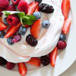 Pavlova Perfection: A Fresh Fruit Dessert Delight