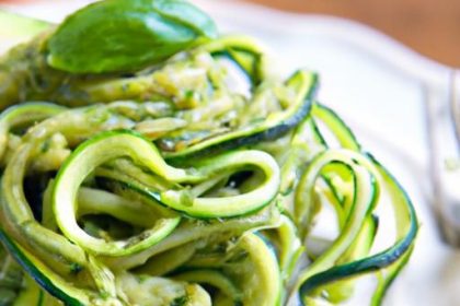 Zucchini Noodles with Pesto: A Fresh Twist on Healthy Eats