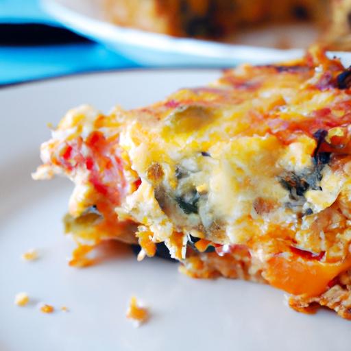 bright Mornings: wholesome Veggie-Packed Egg casserole