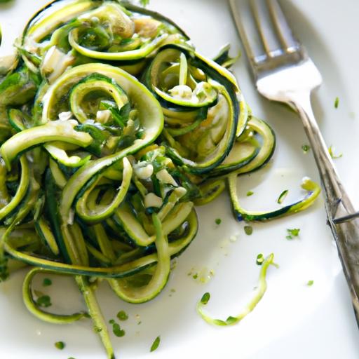 Zucchini Noodles with Pesto: A Fresh⁢ Twist on⁢ Healthy Eats