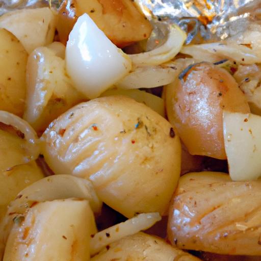 Flavor-Packed Foil Packet Potatoes & Onions Made Easy