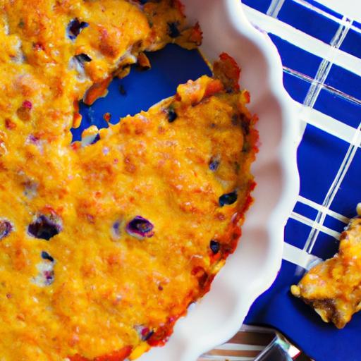 Bright Mornings: Wholesome Veggie-Packed Egg Casserole