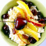 Sweet Harmony: Cottage Cheese, Honey & Fruit Delight