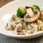 Wholesome Chicken & Mushroom Cauliflower Risotto Recipe